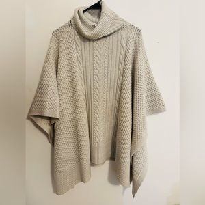 Lulu lemon knit sweater poncho